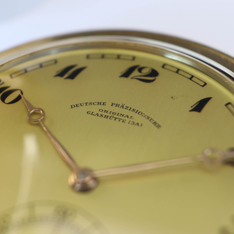 Blome Preowned-Uhren Deutsche Präzisionsuhr - original Glashütte - Bild 3 